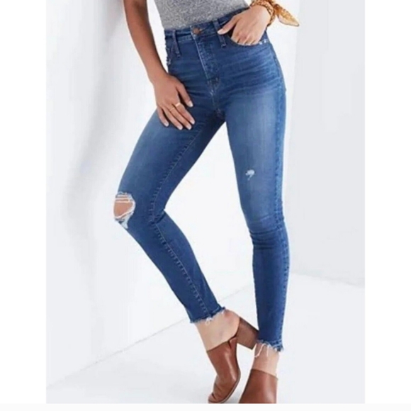 Madewell Denim - MADEWELL Curvy high rise skinny PLUS SIZE